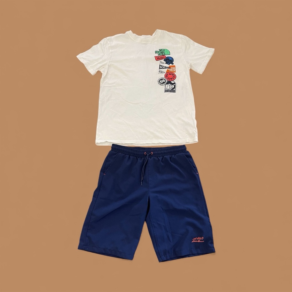 The North Face and Eddie Bauer Boys Outfit